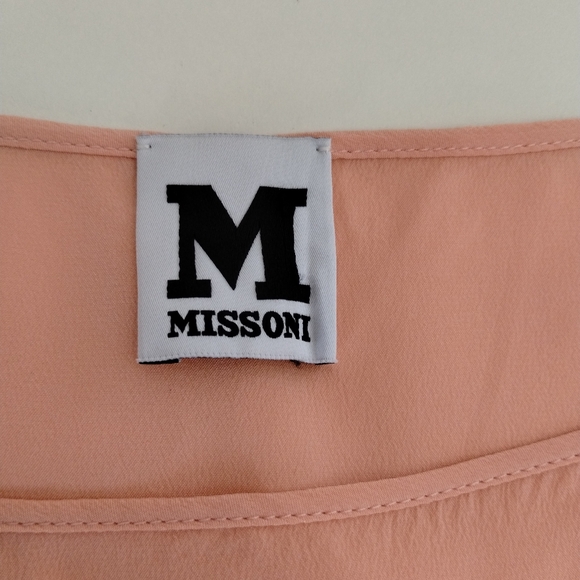 Missoni 100% Silk Blouse Large - Picture 5 of 12